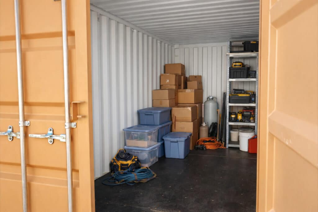 Opslagcontainer huren 1